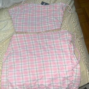 Pretty Pink Skirt Set